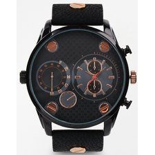 ASOS Oversized Watch In Black