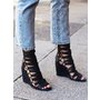 Jeffrey Campbell Fooled You Lace Up Wedge 
