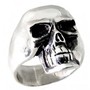 Sterling Silver Skull Biker...