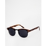 ASOS Retro Sunglasses With Black Lens