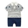Summer Baby Boy Casual Sailor Romper Jumpsuit Clothes