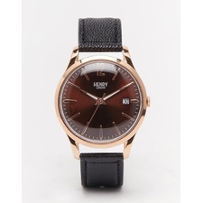 Henry London Harrow Watch With Leather Strap