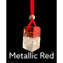 Elegant Metallic Red Car Air Fresheners.
