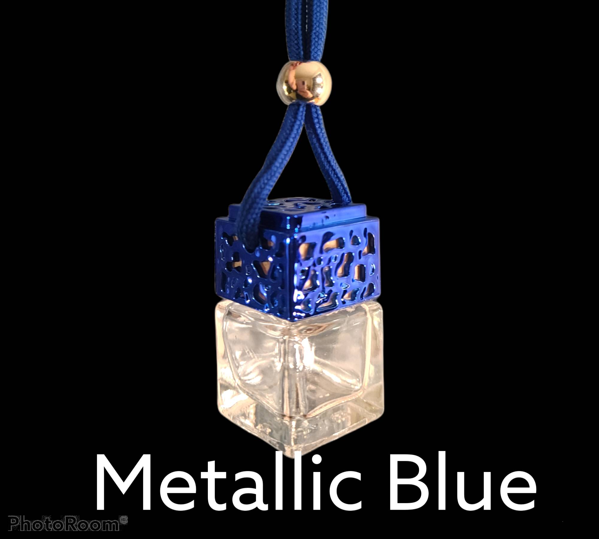 Elegant Metallic Blue Car A...