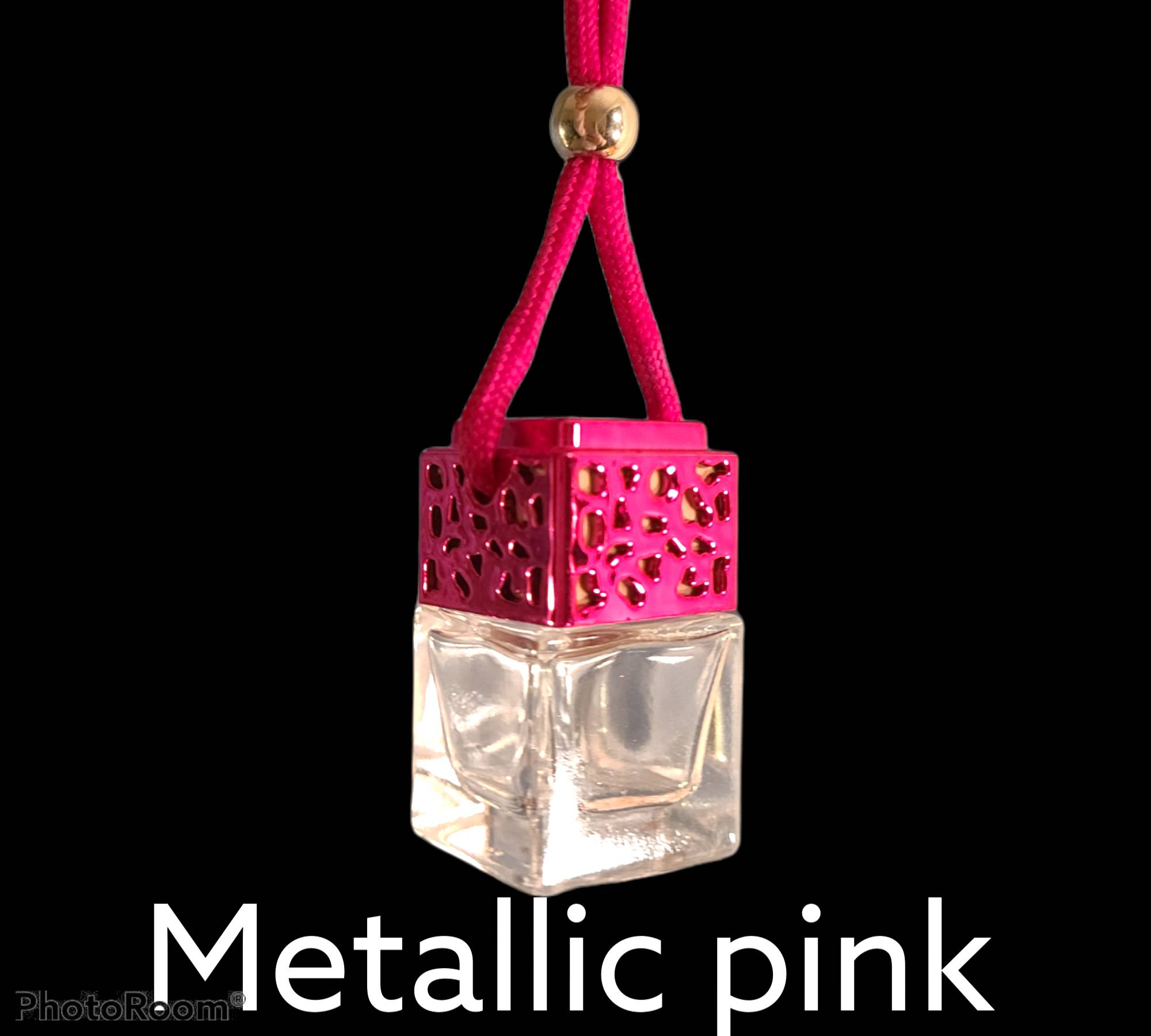Elegant Metallic Pink Car A...