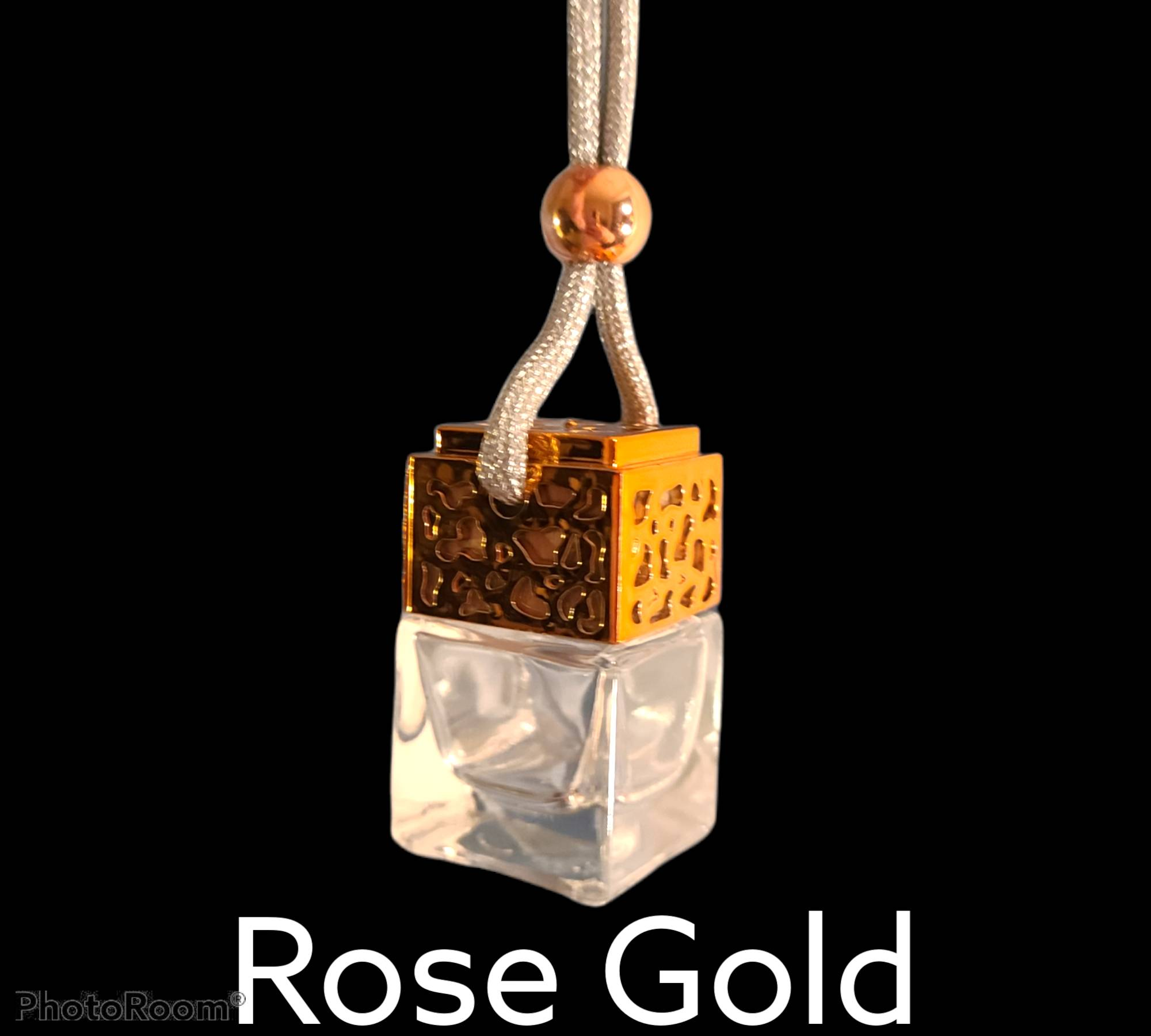 Elegant Rose Gold Car Air F...