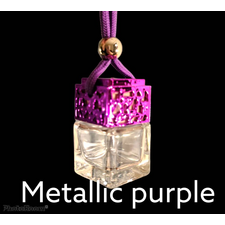 Elegant Metallic Purple Car Air Fresheners.