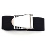 Weight Black Belt with Stainless Steel Quick Release Buckle 