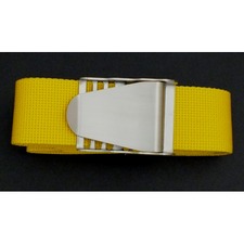 Weight Yellow Belt with Stainless Steel Quick Release Buckle 