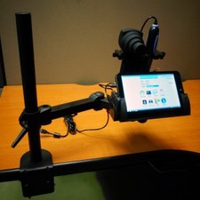 Medical Tablet Stand and Healthcare Devices Mounts - Palmscan-Workstation
