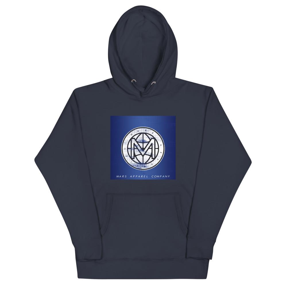 Blue Jersey Unisex Hoodie