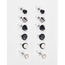  ASOS Crystal And Stone Earring Pack