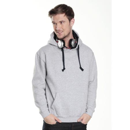 W73 Premium Contrast Hoody