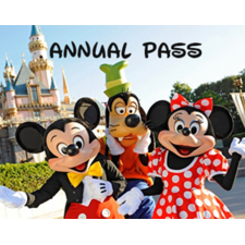 Child Annual Fantasy Pass for Disneyland Paris