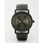 ASOS Watch In Black With Functioning Sub Dials