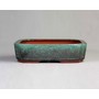 Glazed rectangular Tokoname Bonsai Pot