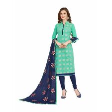 Generic Women’s Banarasi Jacquard Salwar Material. 