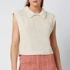 Women's Winding Road Sweater Vest - Natural 