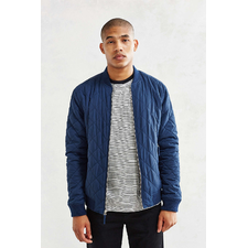 Your Neighbors Devon Quilted Bomber Jacket - Urban Outfitters