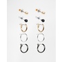 ASOS Earring Pack With Hoops and Studs