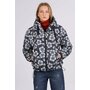 Women's Patterned Blown Coat