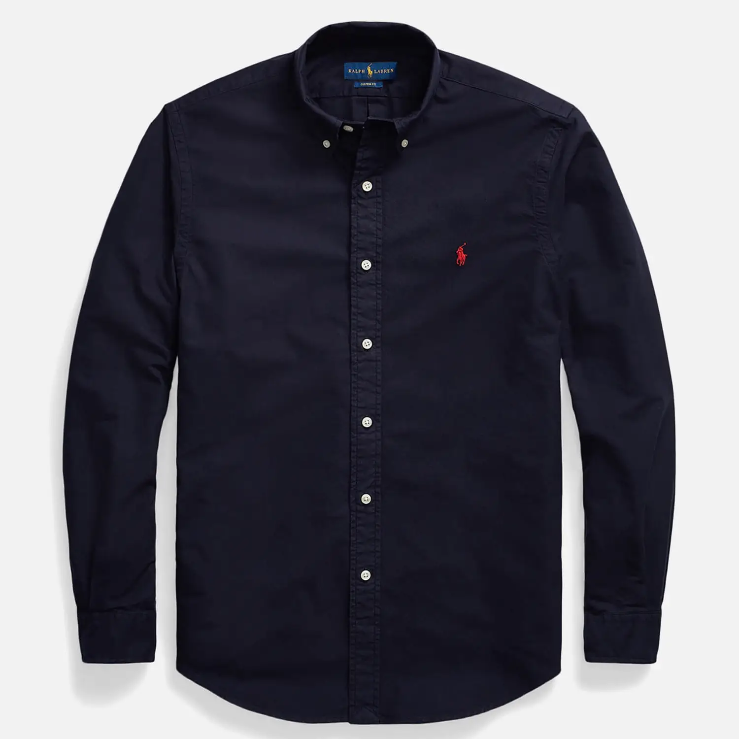 Men's Custom Fit Oxford Shirt - RL Navy 