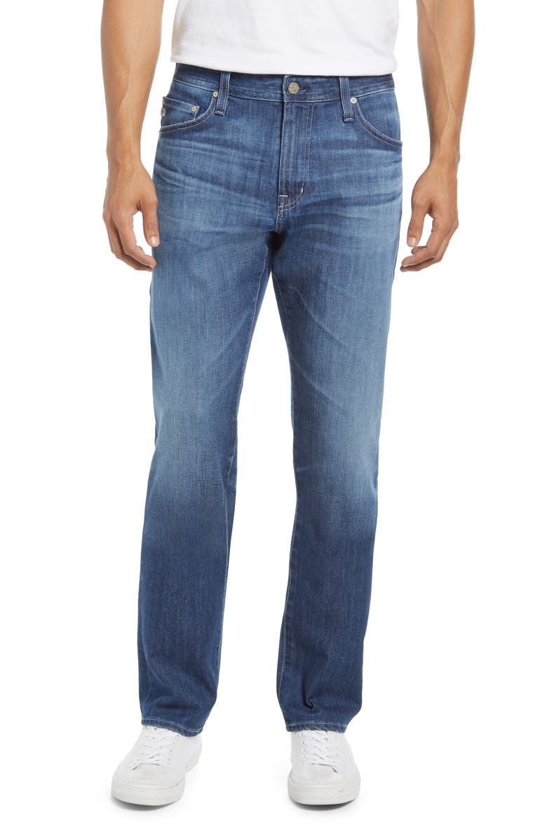 Everett Slim Straight Leg Jeans, Main, color, 10 YEARS PACIFIC GROVE