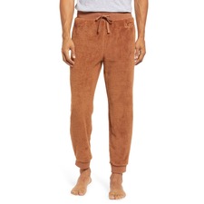 UGG® Lionel Fleece Jogger Pajama Pants, Main, color, CEDAR BARK