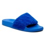 COACH Curly Genuine Shearling Slide Sandal, Main, color, LIGHT ROYAL BLUE