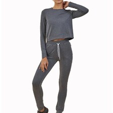 Steel Grey Ladies Custom Tracksuits