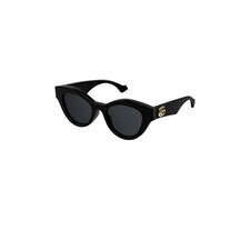 Gucci Generation Cat Eye in Shiny Black | REVOLVE