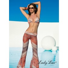 Designer Swimwear Chevron Lounge Pant By Lady Lux