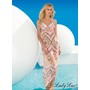 Beach Cover Up Tribal Maxi Dress By Lady Lux