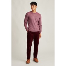 BONOBOS Cotton &amp; Cashmere Crewneck Sweater, Main, color, VICTORIA PLUM