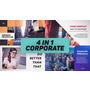 4 in 1 Corporate Slideshows...