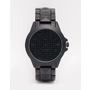 ASOS Pyramid Studded Bracelet Watch In Black