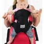 Shimbashi Baby Carrier - Advanced Cross-back Support, Thick Padded Straps, 3 Carry Positions - Bebe by Me JPN