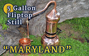 5-Gallon Flip Top Column Wh...