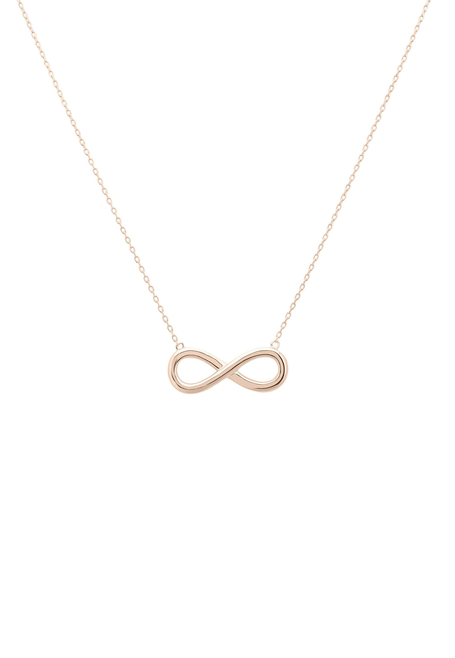 Eternal Love Necklace Rose Gold Plated