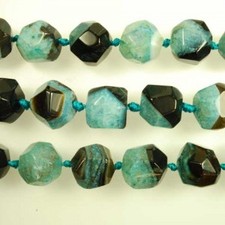 Agate, Faceted Nugget