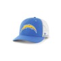 '47 Los Angeles Chargers Trucker Hat, Main, color, BLUE RAZ