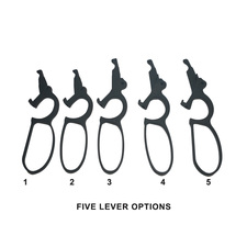 Marlin Black Nitride Medium Loop Levers 1894, 336, 444, 1895, 450M