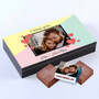 Load image into Gallery viewer, customized chocolates with photo printed on wrapper