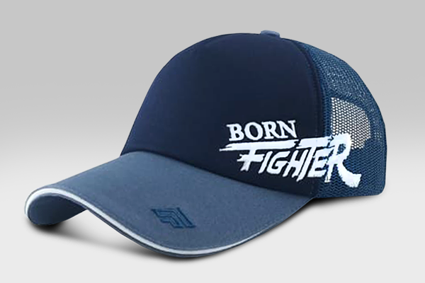 Born Fighter Cap - Navi Blu...