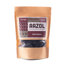 Jumbo Black Raisins: Nashik's Famed Seedless Kismis - 250g  || Rs- 190