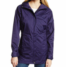 Powder Blue Heather Rain Jacket Manufacturer