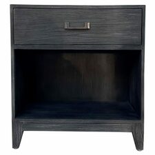Drawer Harvey Bedside – Black Oak