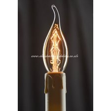 Bent Tip Candle Filament Bulb 40W