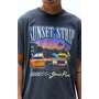 Sunset Stripe Vintage T-Shirt 