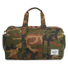 HERSCHEL SUPPLY CO. Novel Duffle Bag, Main, color, WOODLAND CAMO/ MULTI ZIP